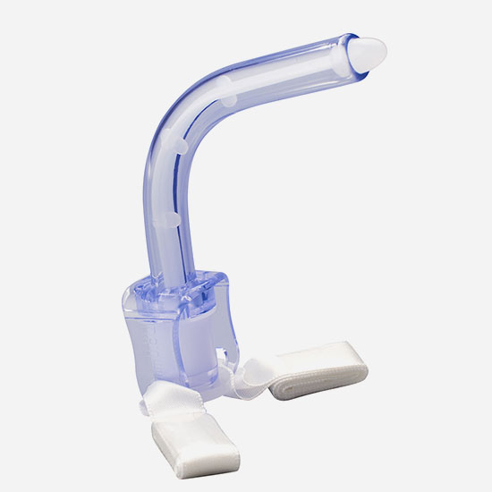 Cuffed Tracheostomy Tube with inner cannula, Reinforced endotracheal intubation catheter with evacuation lumen 3.jpg