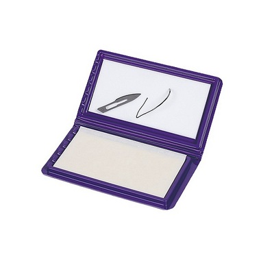 Contaminated suture blades and needles Puncture proof pad, medical sharp scalpels retention collection box collector