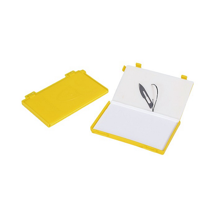 Contaminated suture blades and needles Puncture proof pad, medical sharp scalpels retention coll.jpg