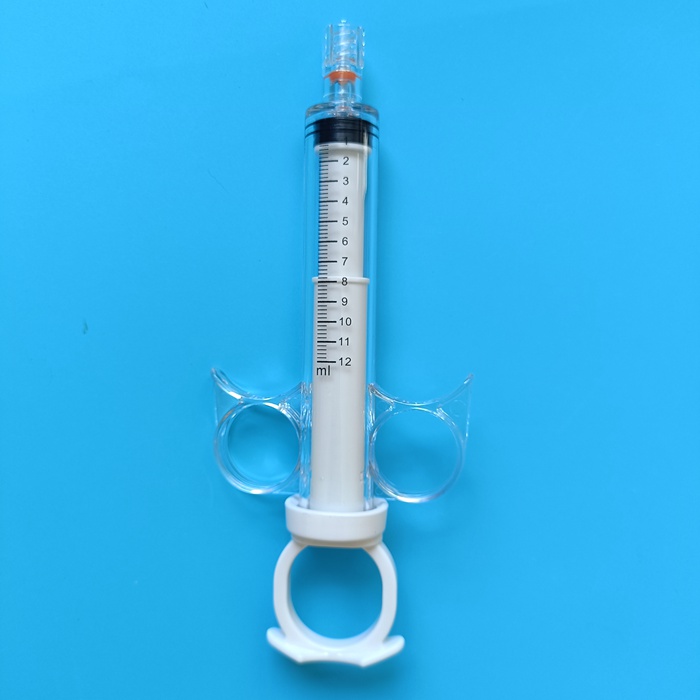 10ml 12ml cardiovascular angiography contrast agent injection syringe, radiological three rings .jpg