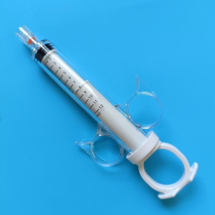 10ml 12ml cardiovascular angiography contrast agent injection syringe, radiological three rings .jpg