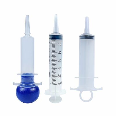 Ring Bulb capsule Irrigation hemorrhoids anus cleaning flushing syringe, catheter filling device