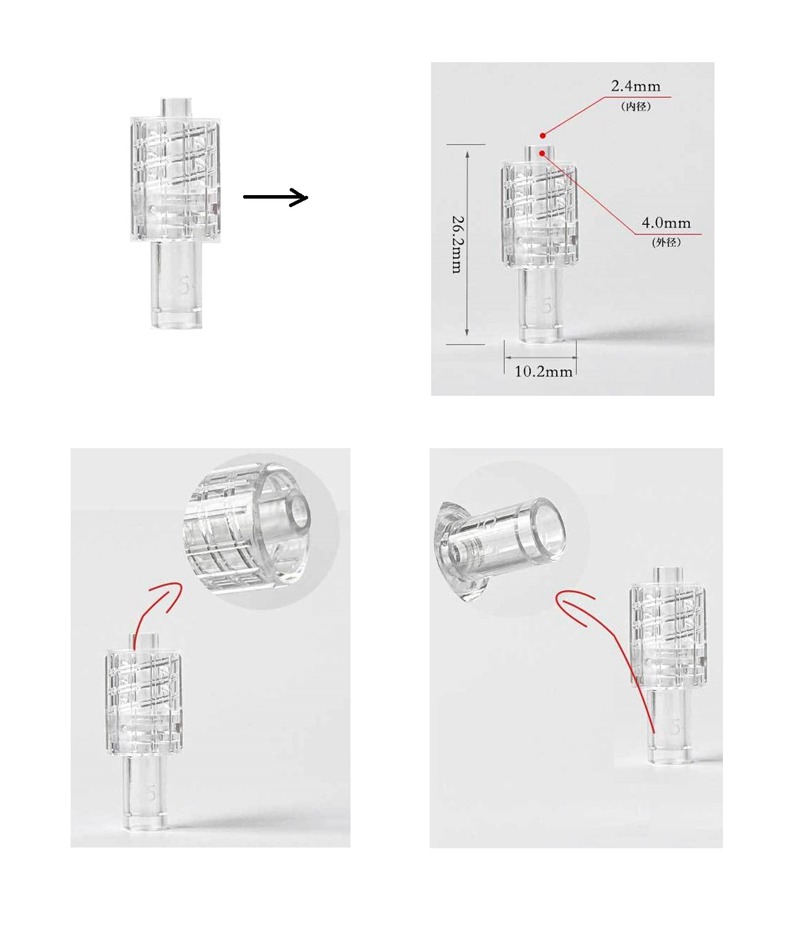 Rotary male luer connector for 4.0mm 4mm tube, Spin rotatable male-luer lock adapter 2.jpg