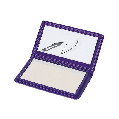 Sutures blade Rigid sharp Puncture Proof Pad, hypodermic needle scalpel secure collection device