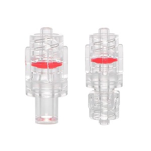 High pressure rotating male to male luer lock connectors, 1200psi to 3.65mm 4.9mm ID tube adapter
