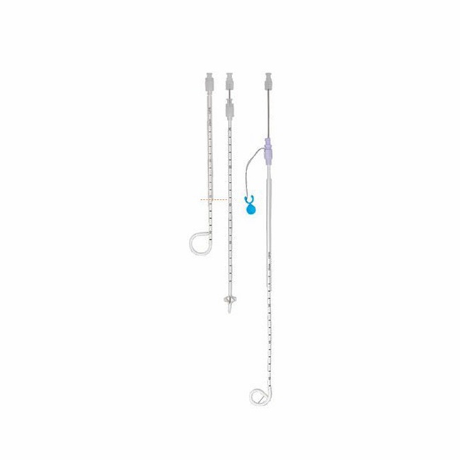Percutaneous Nephrostomy drainage Catheter kit, minimally invasive pigtail malecot tube withwith.jpg