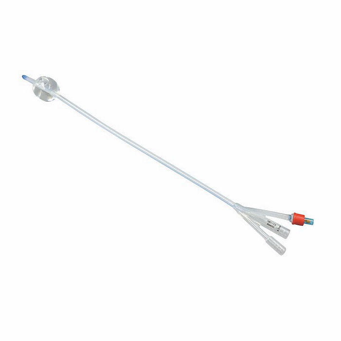 Silicone Foley Catheter, Single double triple lumen urinary tube with 5mm - 50ml balloon.jpg
