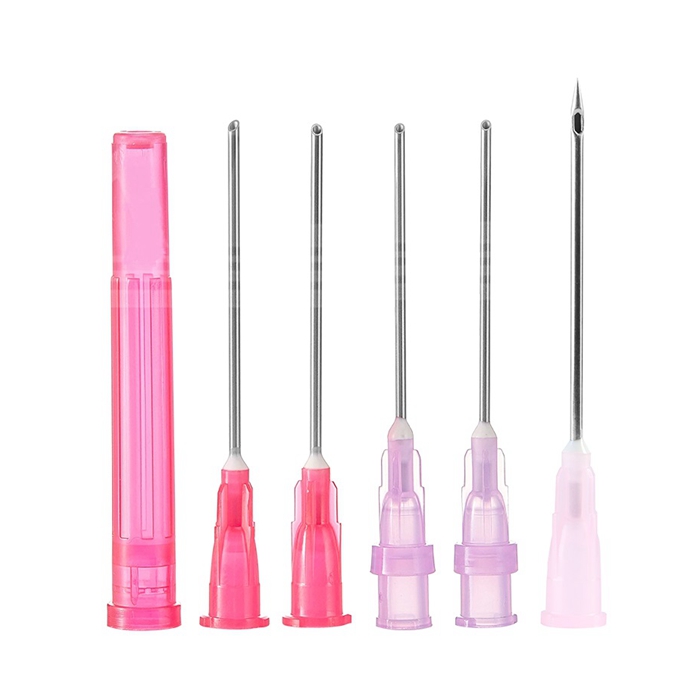 Clinical 0.8mm - 1.6mm Pharmaceutical solutions extraction preparation dispensing needle, Blunt .jpg