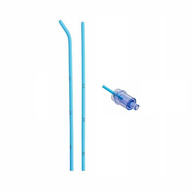 Endotracheal intubation introducer probe, Tracheal intubation bougie.jpg