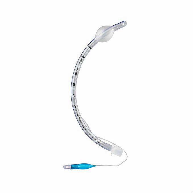 Oral Cuffed Endotracheal Tube, Nasal Trachea ventilation intubation catheter with X-Ray mark 4.jpg