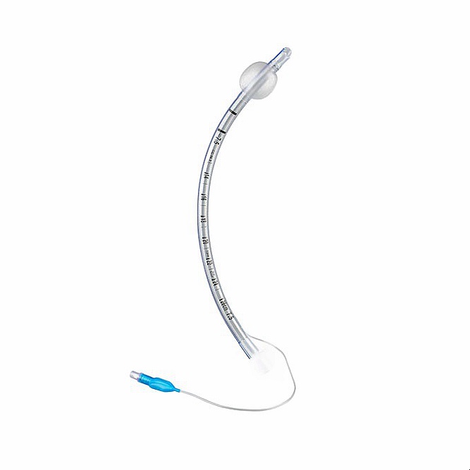 Oral Cuffed Endotracheal Tube, Nasal Trachea ventilation intubation catheter with X-Ray mark 2.jpg