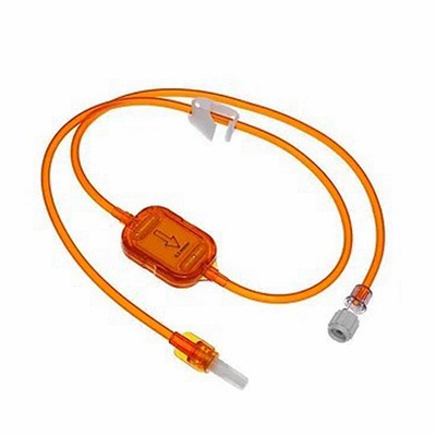 Oncology infusion extension tube, Light resistant latex DEHP PVC free connecting tubing with filter