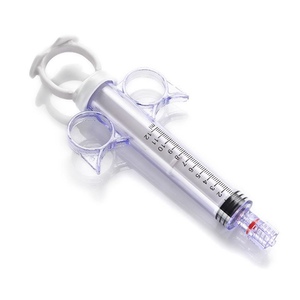 Dose control Angiographic manual viscous contrast media injection syringes with luer lock adapter