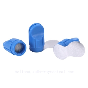 Needleliess infusion connector protector, injection disinfection luer lock cap sterilization cover