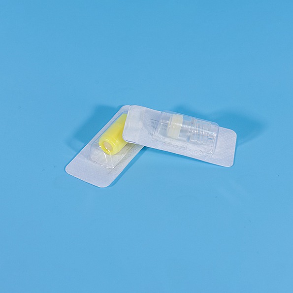 Medical Circles round head needle free Shell of Heparin Cap, Steriled hexagons needleless Hepari.jpg