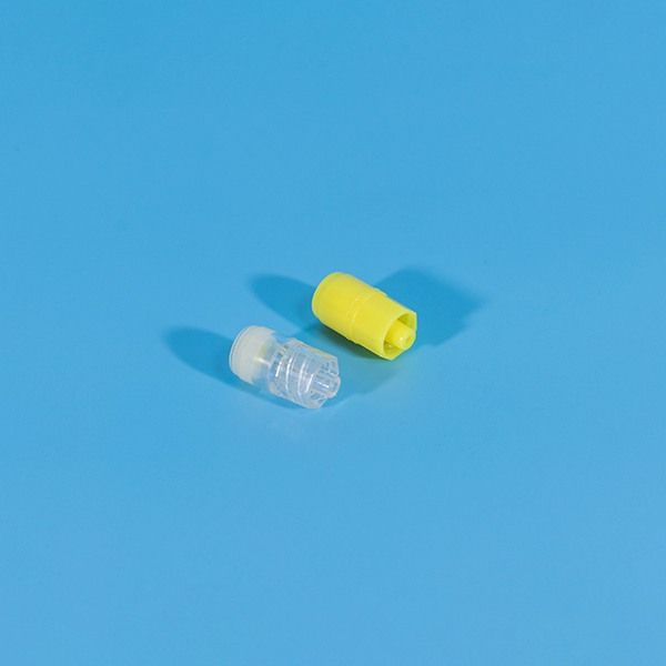 Medical Circles round head needle free Shell of Heparin Cap, Steriled hexagons needleless Hepari.jpg