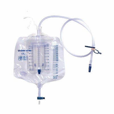 2600ml Urinary drainage collecting vessel, Urine collection bag 400ml Meter anti-reflux drip chamber