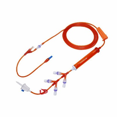 Latex DEHP free light sensitive Oncology infusion set, Light resistant iv intravenous tubing kit