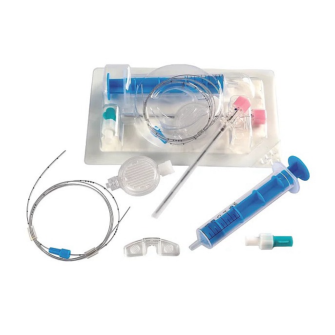 Pain management anesthesia kit, epidural catheter spinal needle anesthetic puncture injection set