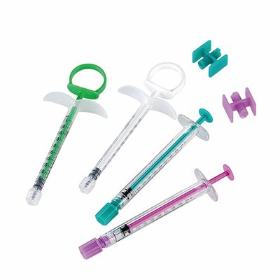 34g microneedle Aesthetic Cannula syringe luer lock, one hand operation hypodermic injection syringe