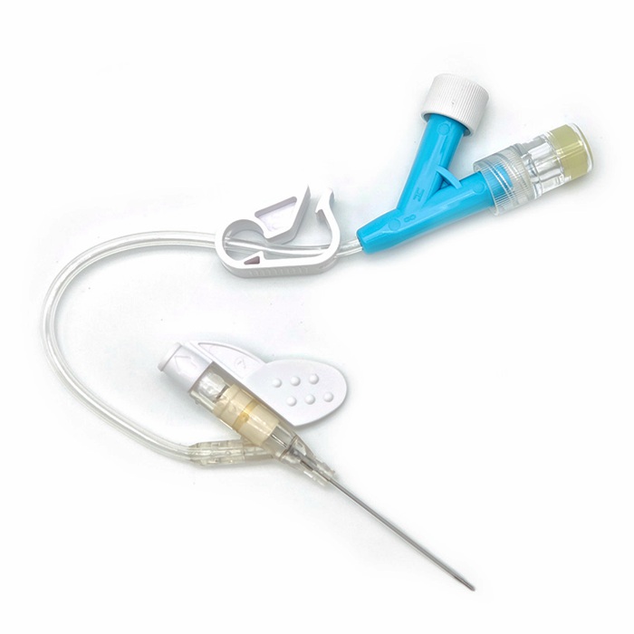 26G 0.6mm Ultra fine Safety Closed IV cannula infusion Catheter System, Blood extraction and inj.jpg