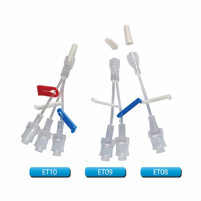 DEHP latex free needleless connector extension tube for IV infusion and catheter connection.jpg