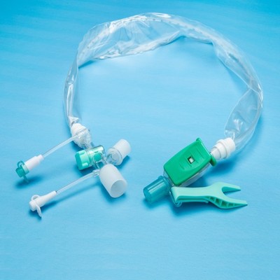 72hours 10Fr 12Fr 14Fr tracheal Disposable Closed Suction Catheter tube, Oral Nasal intubation tracheotomy closing suction tubing system