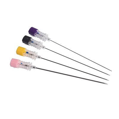 Subdural lower thorax Lumbar Spinal puncture needle, quincke and pencil point tip anesthesia needles
