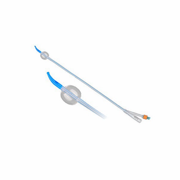 Silicone Foley Catheter, Single double triple lumen urinary tube with 5mm - 50ml balloon 4.jpg