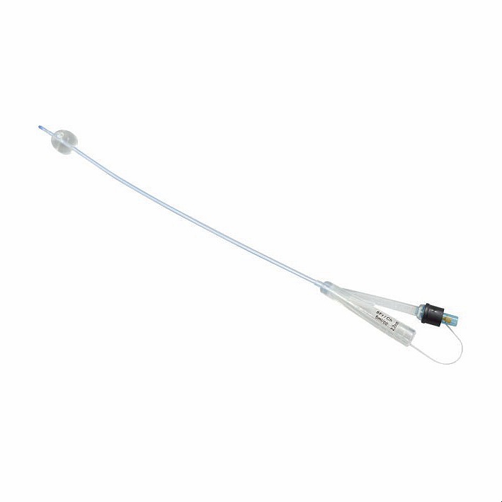 Silicone Foley Catheter, Single double triple lumen urinary tube with 5mm - 50ml balloon 2.jpg