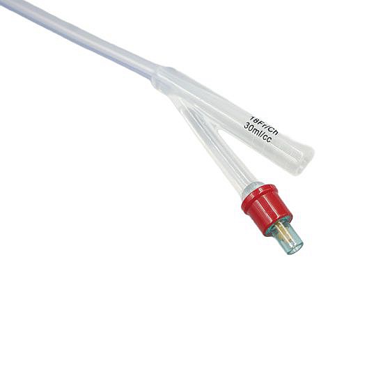 Silicone Foley Catheter, Single double triple lumen urinary tube with 5mm - 50ml balloon 3.jpg