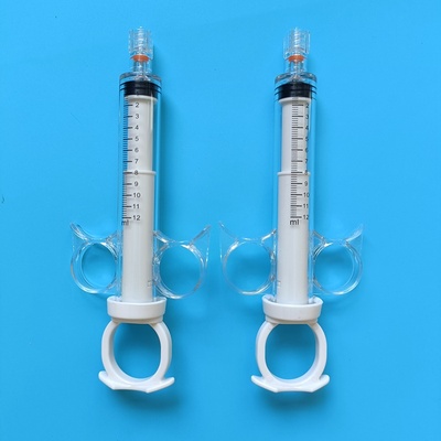 10ml 12ml cardiovascular angiography contrast agent injection syringe, radiological three rings Precision measure transfer dose control syringes