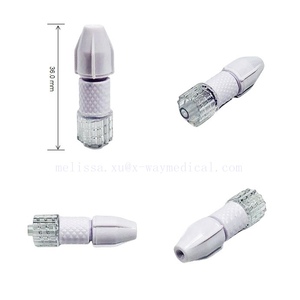 0.014 0.035 brass guide wire torque device, copper core Guidewire torquers male luer lock connector