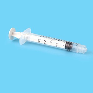 2ml 2.5ml 3ml 5ml 10ml Male luer lock tip Auto Disable Syringes, Latex free Non-allergenic medicine vaccination injection syringe