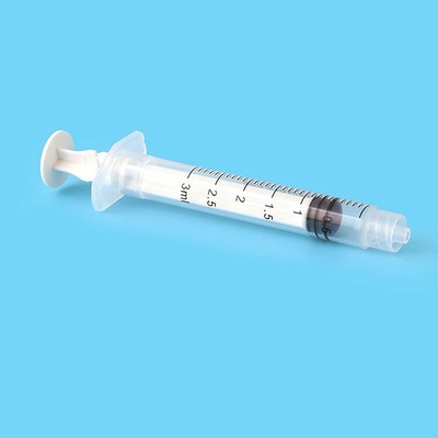 2ml 2.5ml 3ml 5ml 10ml Male luer lock tip Auto Disable Syringes, Latex free Non-allergenic medicine vaccination injection syringe