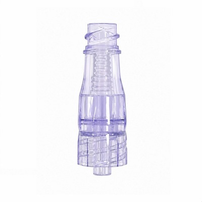 Swabbable transparent 0 zero neutral pressure needleless male luer lock connector, Y Straight connection lipid free needle free adapter 2mm 2.3mm 4mm