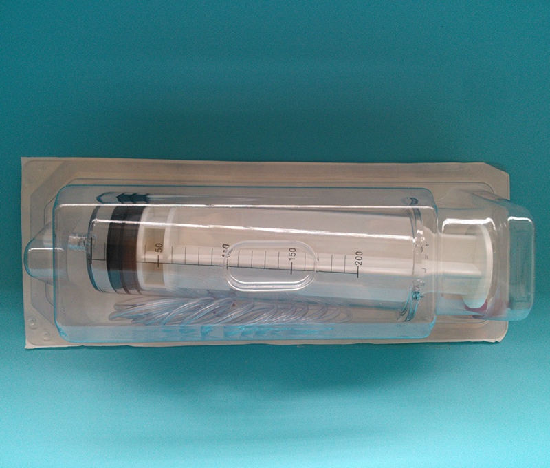 C855-5202-5206 200ml Contrast Syringes Nemoto Dual Shot A25 / A60 / A300 CT Contrast Medium Injector
