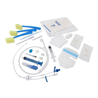 Compound pack Central venous catheter Luxury kit, Emergency long-term double triple quad lumen CVC