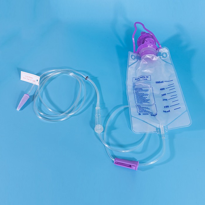 PVC DEHP free 1200ml EVA nutrition feeding bag, 500ml 1000ml non-toxic high strength tension gra.jpg