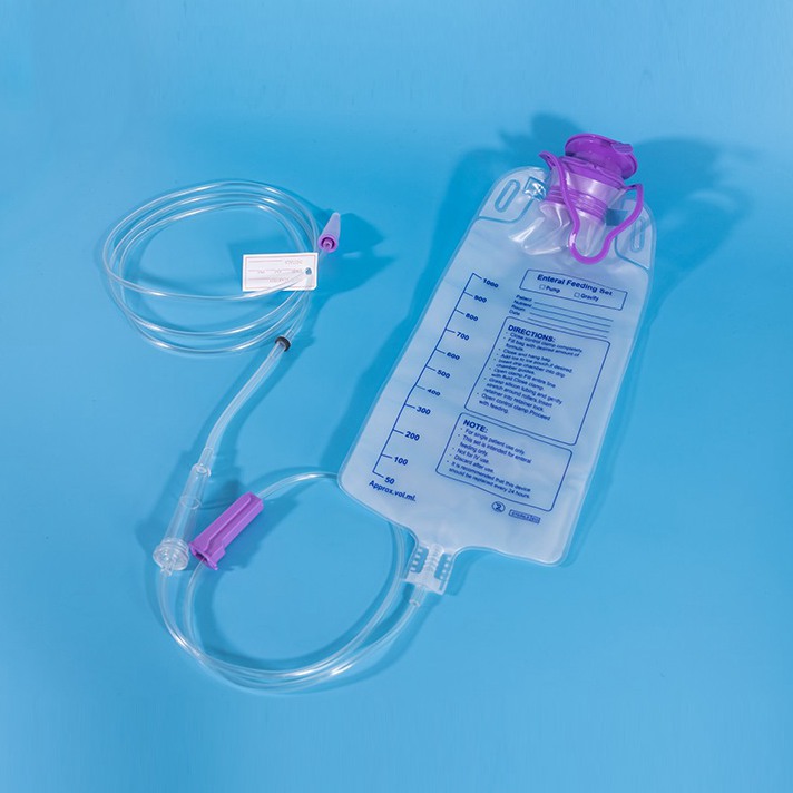 PVC DEHP free 1200ml EVA nutrition feeding bag, 500ml 1000ml non-toxic high strength tension gra.jpg