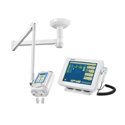 Automatic CT Dual Head Contrast Medium Injector ceiling mount, Contrast angiographic auto-injector