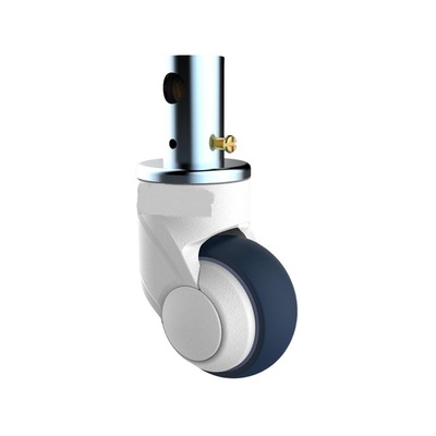 Single wheel fatigue resistance Central Locking Caster, silent Nylon PA6 Total free movement Castor