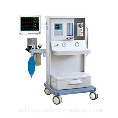 APL valve device Anesthesia Machine, Anesthetic trolley workstation with oxygen concentrator monitor