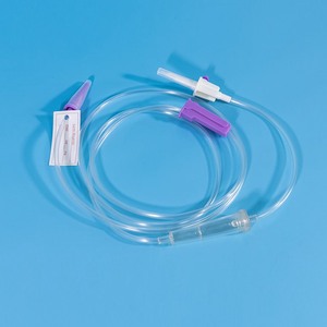TPU nutritional feeding tube set with cap, food gravity Nutrition supply delivery pipe tubing with spike for patient
