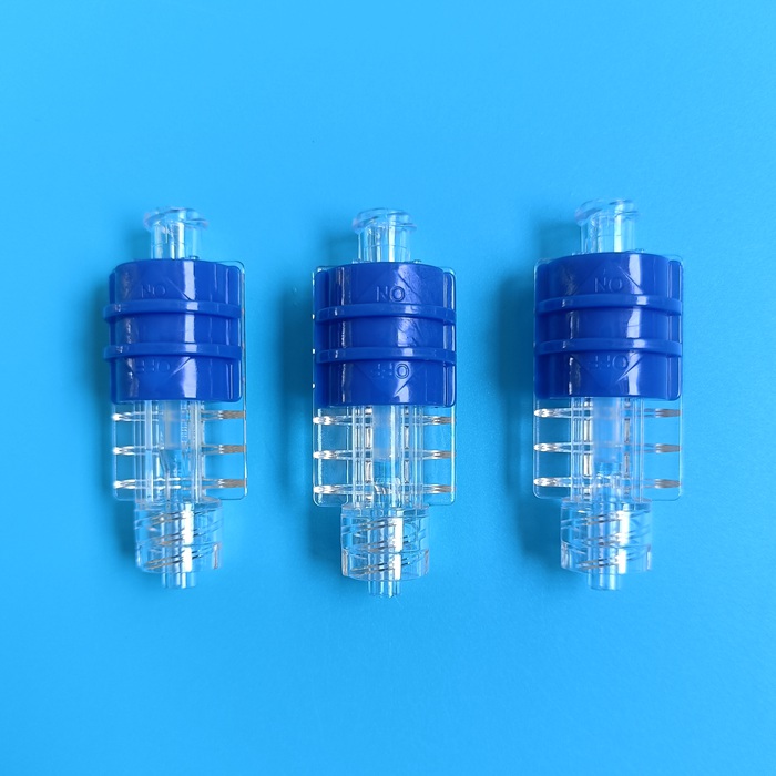 Medical 3.0mm large bore mass flow control switch, Female Luer Inlet Male Luer Lock Outlet liqui.jpg