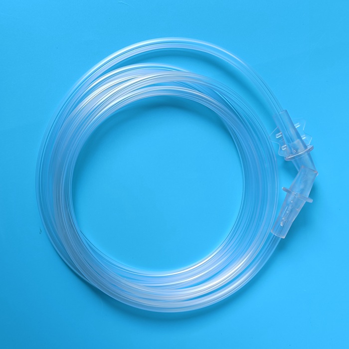 Medical Mask-type nebulizer oxygen gas connection tube��H2o supply atomizer mask extention tubing.jpg