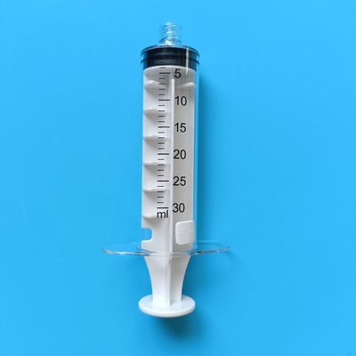 Medical 20ml 30ml 60ml male luer lock tip limiting syringe, piston rod dose control syringes with stopper