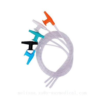 Closed endotracheal respiratory tract Suction catheter, trachea bronchial tube sputum secretion pipe