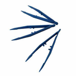 Disposable Operating Instruments Pincette, Single Use Medical Surgery Tweezer Surgical Forceps Nipper Plastic Pincers Clamp Clip