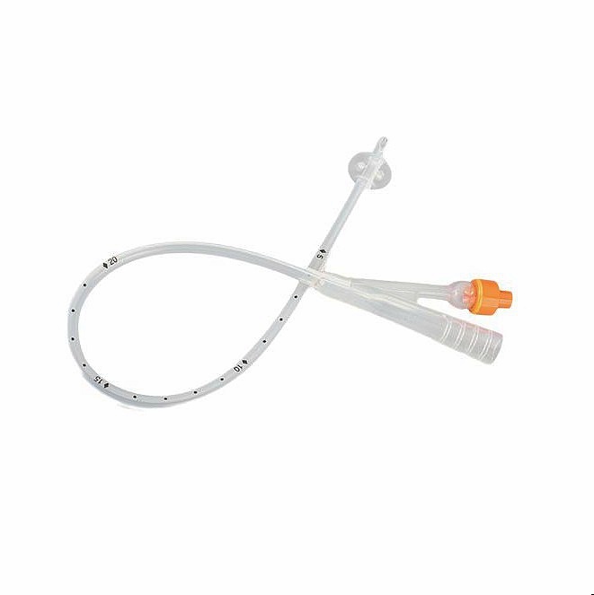 Silicone Percutaneous Nephrostomy Drainage Catheter with balloon.jpg